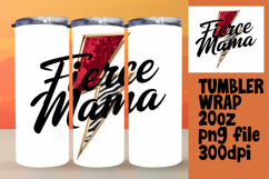 Fresh 20oz Tumbler Artwork , Mother's Day Product Image 1