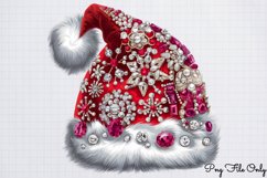 Faux Rhinestones Christmas Sublimation PNG Product Image 1