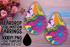 Cheerful Flower Pattern Sublimation Wraps Product Image 1