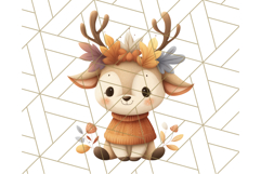 Woodland Autumn Animals PNG Clipart for Fall &amp; Harvest Product Image 3