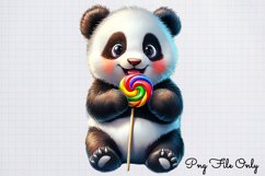 Lollipop Animals Clipart PNG Product Image 1