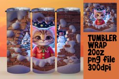 SOPHISTICATED 20oz Tumbler PNG , Xmas Product Image 1