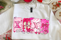 XOXO Nurse Png, Valentine Nurse Png, Valentines XOXO Png Product Image 3