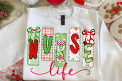 Christmas Nurse png, Nurse Coquette Christmas Png Product Image 3