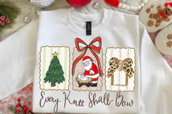 Every Knee Shall Bow Png, Nativity Scene png, Christian png Product Image 2