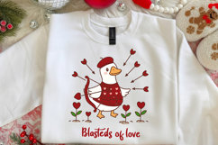 Valentine Goose Bunde 11 Png, Cute Lovely Goose Coquette Png Product Image 3