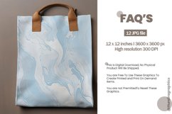 Pastel Blue And White Marble Digital Papers, Marble Pattern Product Image 2