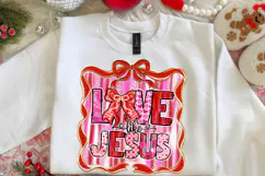 Love Like Jesus png, Valentine Christian png Product Image 2