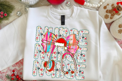 Nurse Christmas Png, Santa&#039;s favorite nurse Png, Christmas Product Image 2