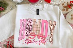 Howdy Valentine Png, Valentine Cowboy Western PNG Product Image 3