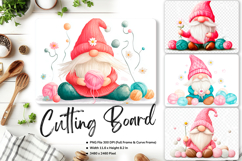 Gnome Heart Cutting Board Love Valentine Chopping Board_23 Product Image 1