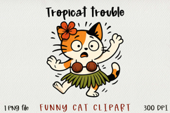 Cute &amp; Funny Cat BUNDLE, PNG. Product Image 20