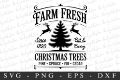 farm Fresh Svg | Christmas svg Product Image 1