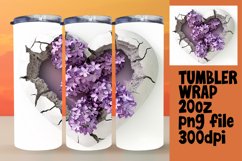 3D Tumbler Whimsy for Valentines Product Image 1