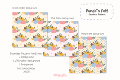 Pumpkin Fall seamless pattern Product Image 2