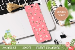 Cute Flowers Bookmark, Chamomile Bookmark Design Product Image 1