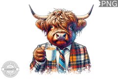 Retro Highland Cow Sublimation Bundle | Vintage Cow Design Product Image 13