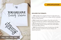 Tough Love Building - Father's Day Sleeve T shirt Design Product Image 2