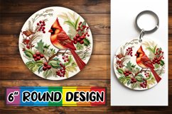 Winter Magic 3D Embroidered Decor Design Product Image 1