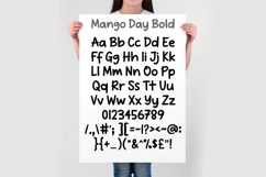 Mango Day Font Family, Sans Serif Handwritten Display Font Product Image 6