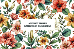 Vintage Blue Gold Floral Edge Background Product Image 1