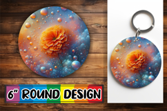 Unique Circle Designs for Gifts, 3D Flower Product Image 1