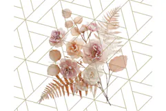 Whimsy Winter Florals Clipart PNG, Christmas Png Clipart Product Image 3