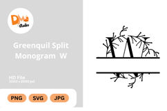 Greenquil Split Monogram Product Image 1