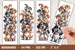 Cute Dog Bookmark Sublimation Product Image 1