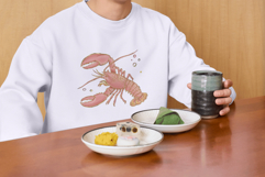 Coastal Glitter Lobster PNG Clipart Product Image 6