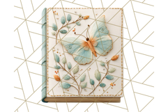 Cottagecore Butterfly and Book PNG Clipart Reading Elements Product Image 3