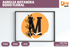 Aurelia Botanika Boho Floral Monogram Product Image 1