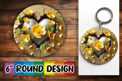 Radiant Round Designs for Kids, 3D Heart Product Image 1