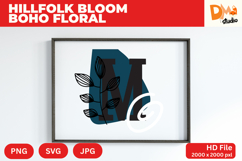 Hillfolk Bloom Boho Floral Monogram Product Image 1