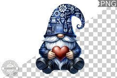 Father's Day Gnome Sublimation - Clipart PNG Design Product Image 1