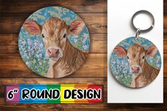 Quaint Farm Animal Car Coaster Product Image 1
