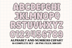 Baby Boy Alphabet PNG Clip Art, baby boy letters doodle Product Image 2