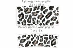 Leopard 40oz Tumbler, Sublimation Design, Png For Tumblers Product Image 2