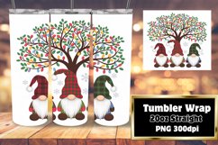 Sublimation Graphics for 20oz Tumblers , Gnomes Product Image 1