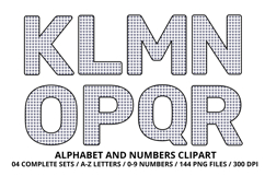 4th July Alphabet png clipart, independence letters doodle Product Image 3