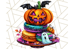 Spooky Café Cuties Halloween PNG Clipart, Holiday Elements Product Image 3