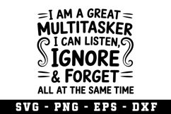 I am great Svg |Straightforward SVG Cut files | Cricut Product Image 1