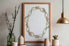Hand-Drawn Spring Frames Clipart Product Image 2