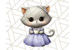 Princess Animal PNG Clipart with Crowns &amp; Royal Accessories Product Image 3