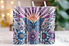 Butterfly Tumbler Wrap | Sublimation | Tumblers Product Image 1