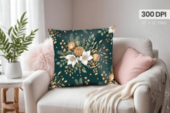 Happy New Year PNG Pillow, Festive New Year's Eve 2026 PNG Product Image 1