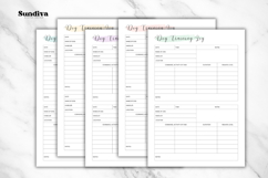 Dog Training Log Template 2 | Session-Based Product Image 3