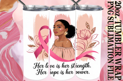 PRESENT OF HARMONY 20oz TUMBLER WRAP, Cancer Product Image 1