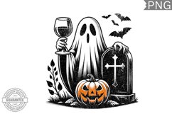Halloween Ghost Sublimation Design - High-Quality 300 Dpi Product Image 1