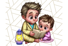 Father&#039;s Day Clipart PNG, Funny Dad Cartoon Clip Art Product Image 3